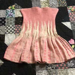 Lapis convertible Skirt / Strapless top. One size.